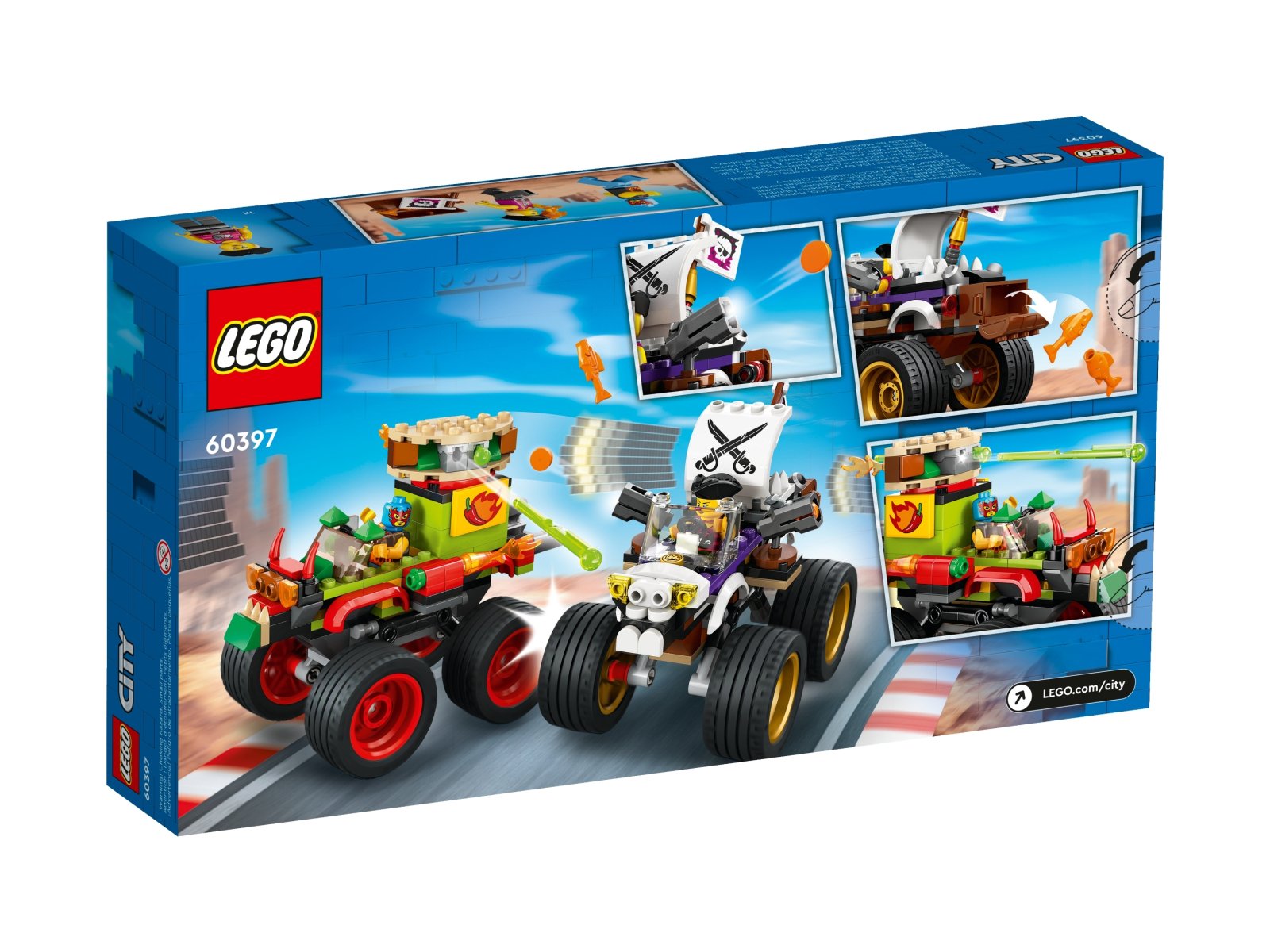 LEGO 60397 Wyścig monster truckami
