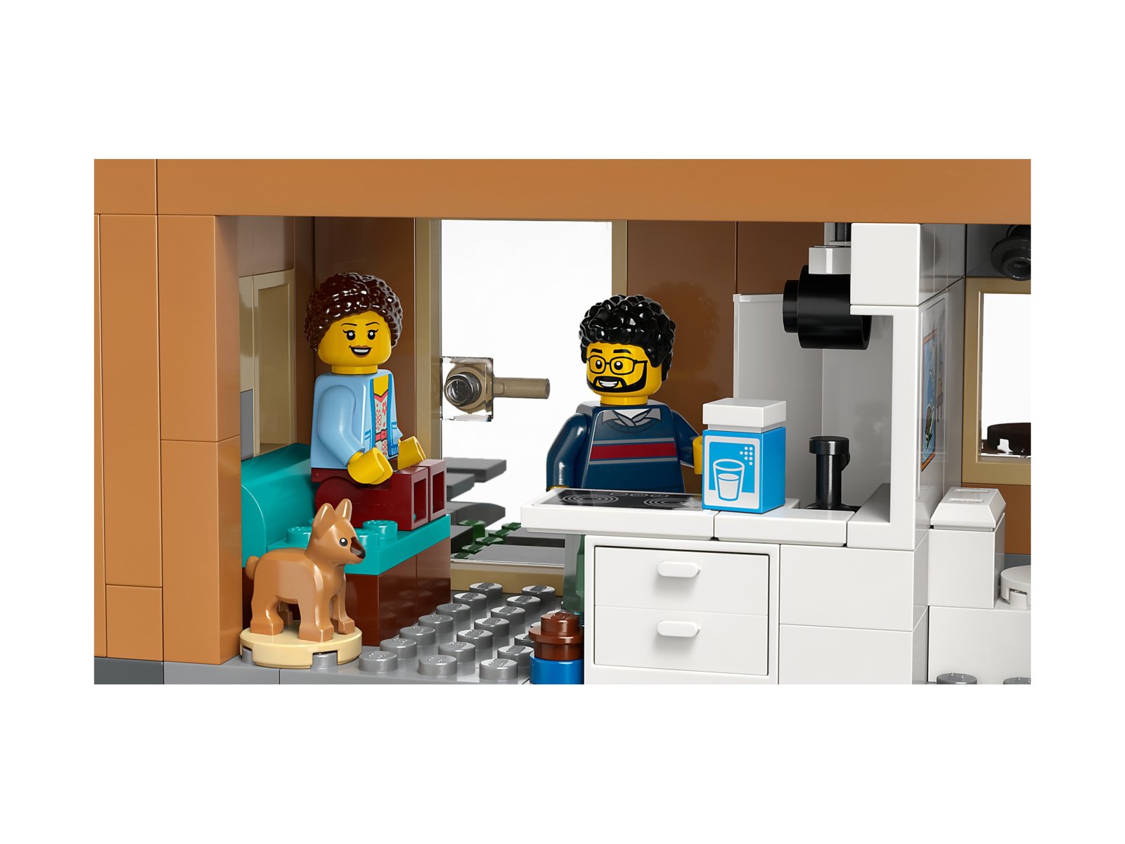 LEGO City Domek rodzinny i samochód elektryczny 60398