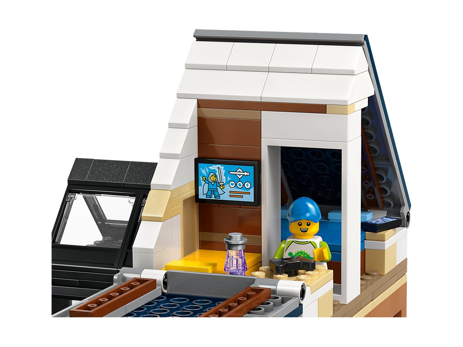 LEGO 60398 Domek rodzinny i samochód elektryczny