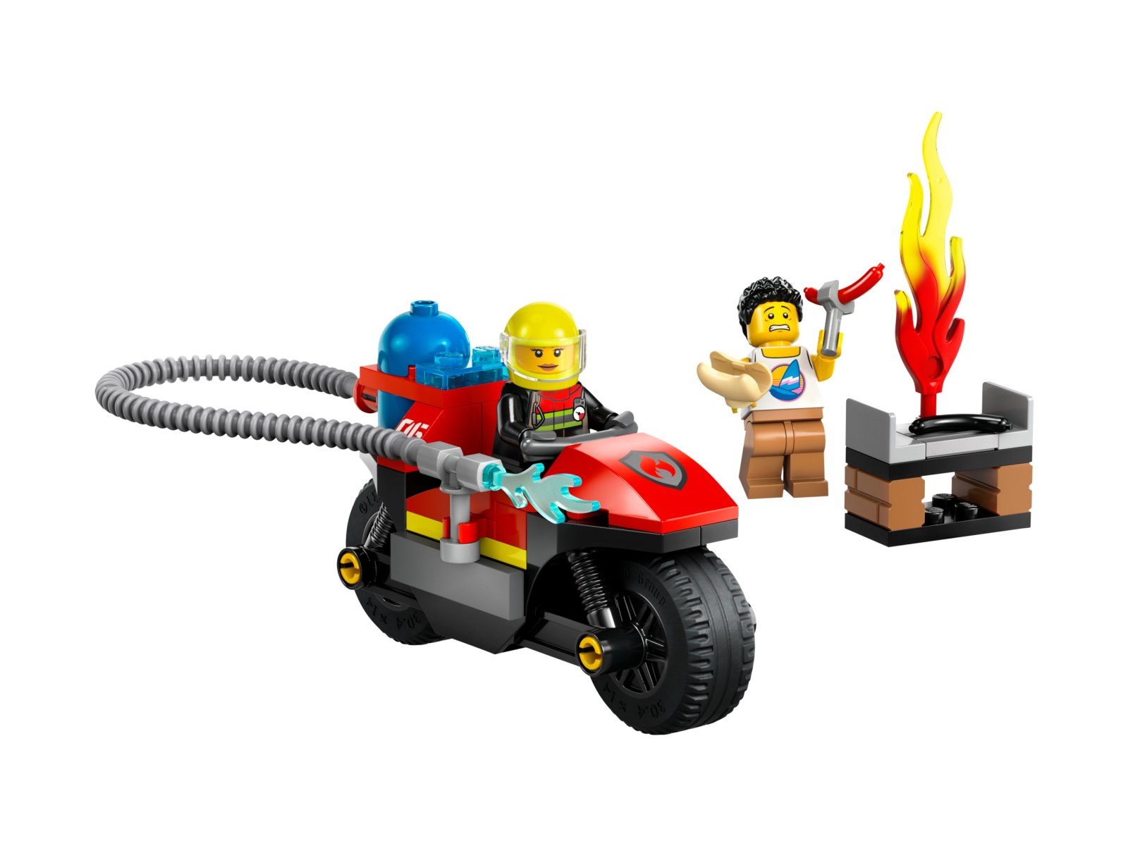 LEGO 60410 Strażacki motocykl ratunkowy