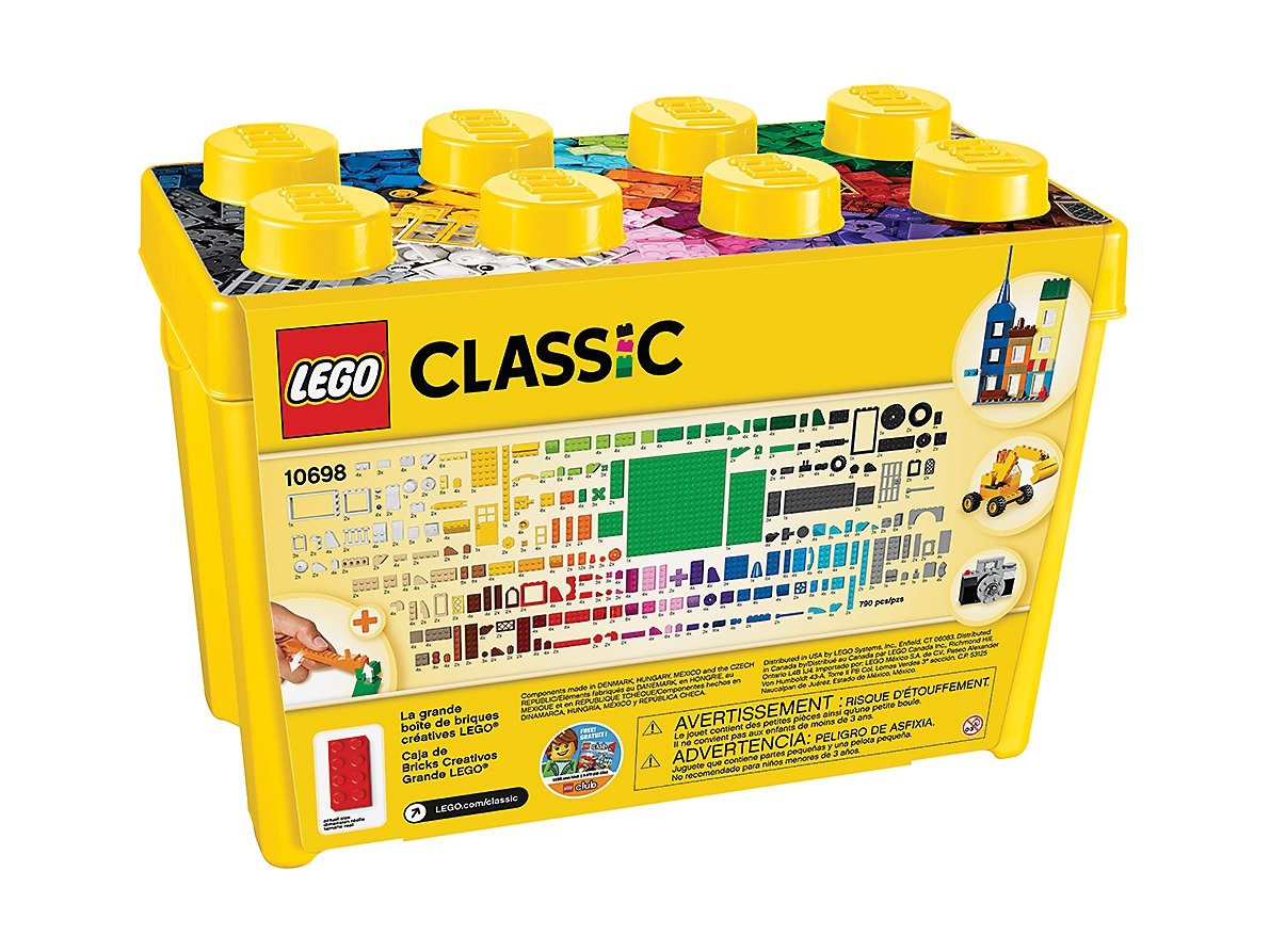 LEGO 10698 Classic klocki LEGO, duże pudełko