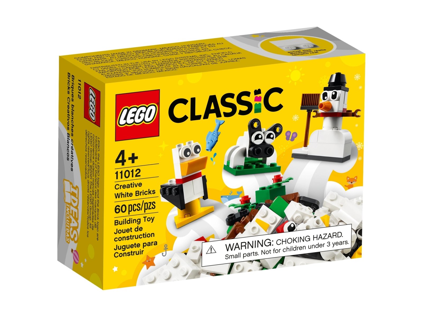 LEGO 11012 Classic Kreatywne białe klocki
