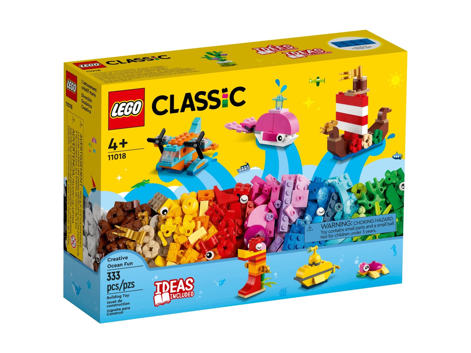 LEGO Classic 11018 Kreatywna oceaniczna zabawa