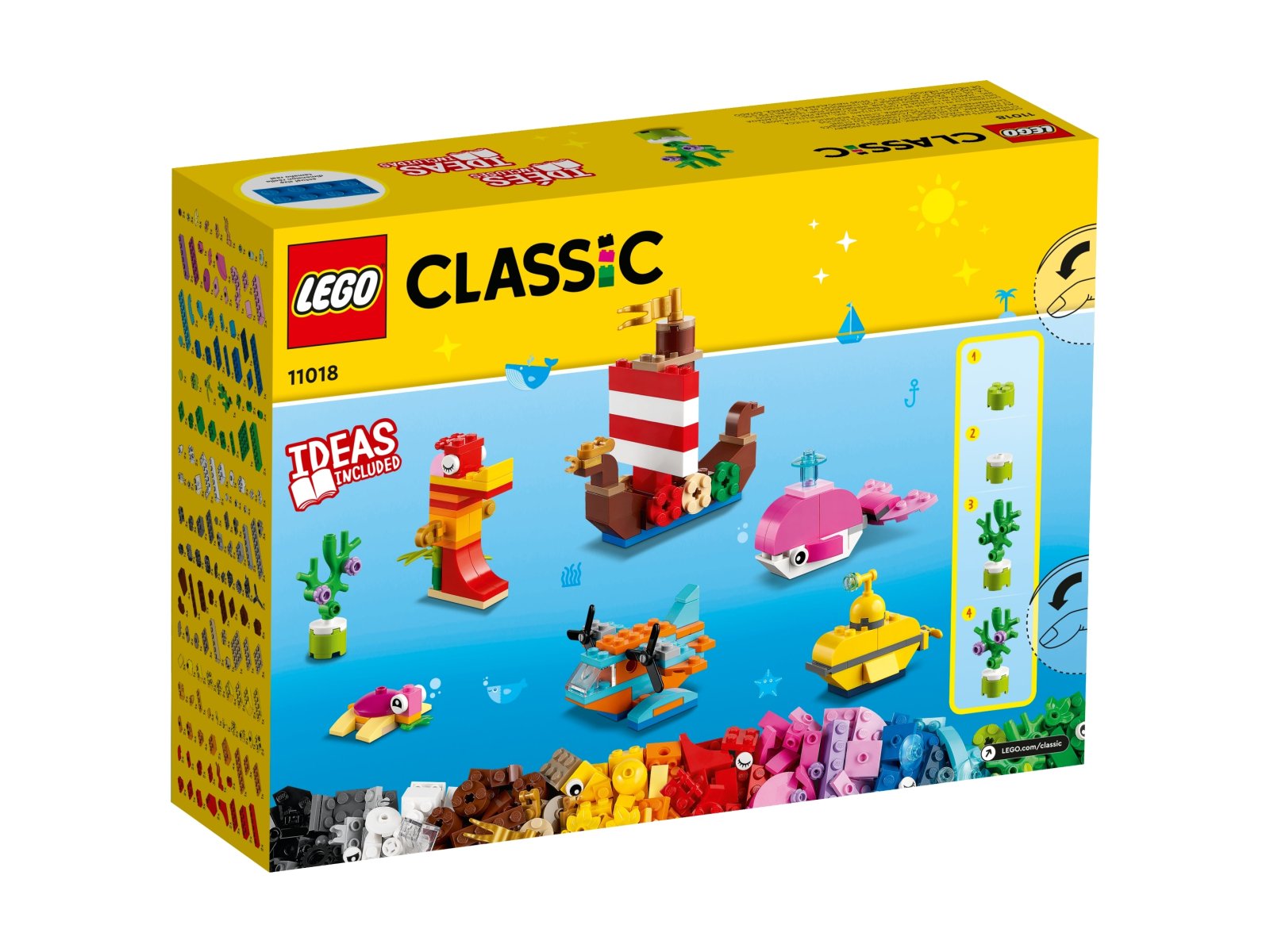 LEGO 11018 Kreatywna oceaniczna zabawa