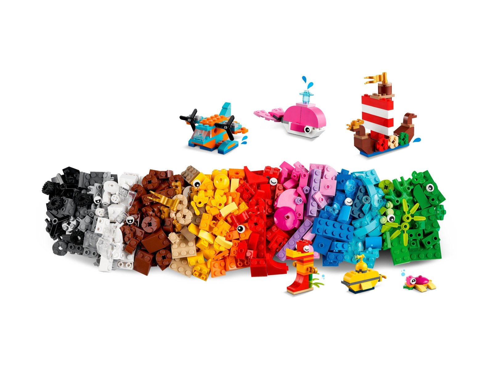 LEGO Classic Kreatywna oceaniczna zabawa 11018