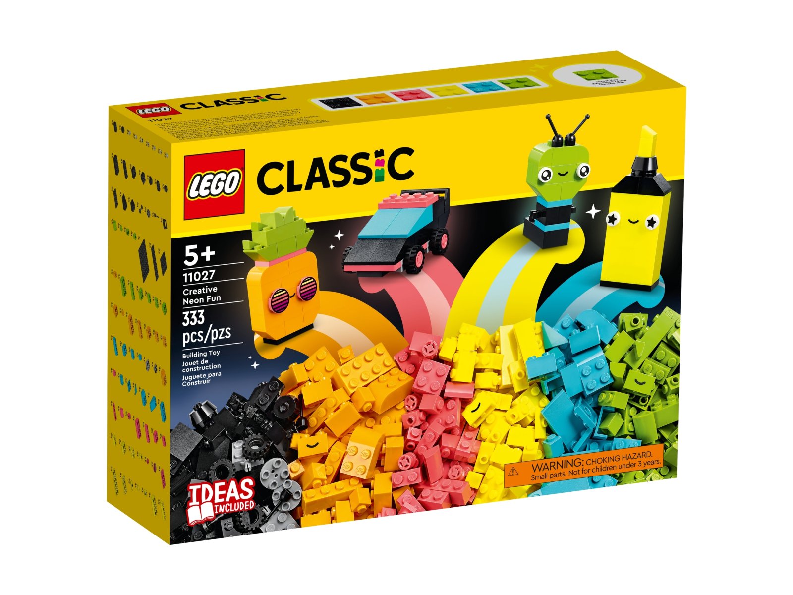 LEGO Classic 11027 Kreatywna zabawa neonowymi kolorami