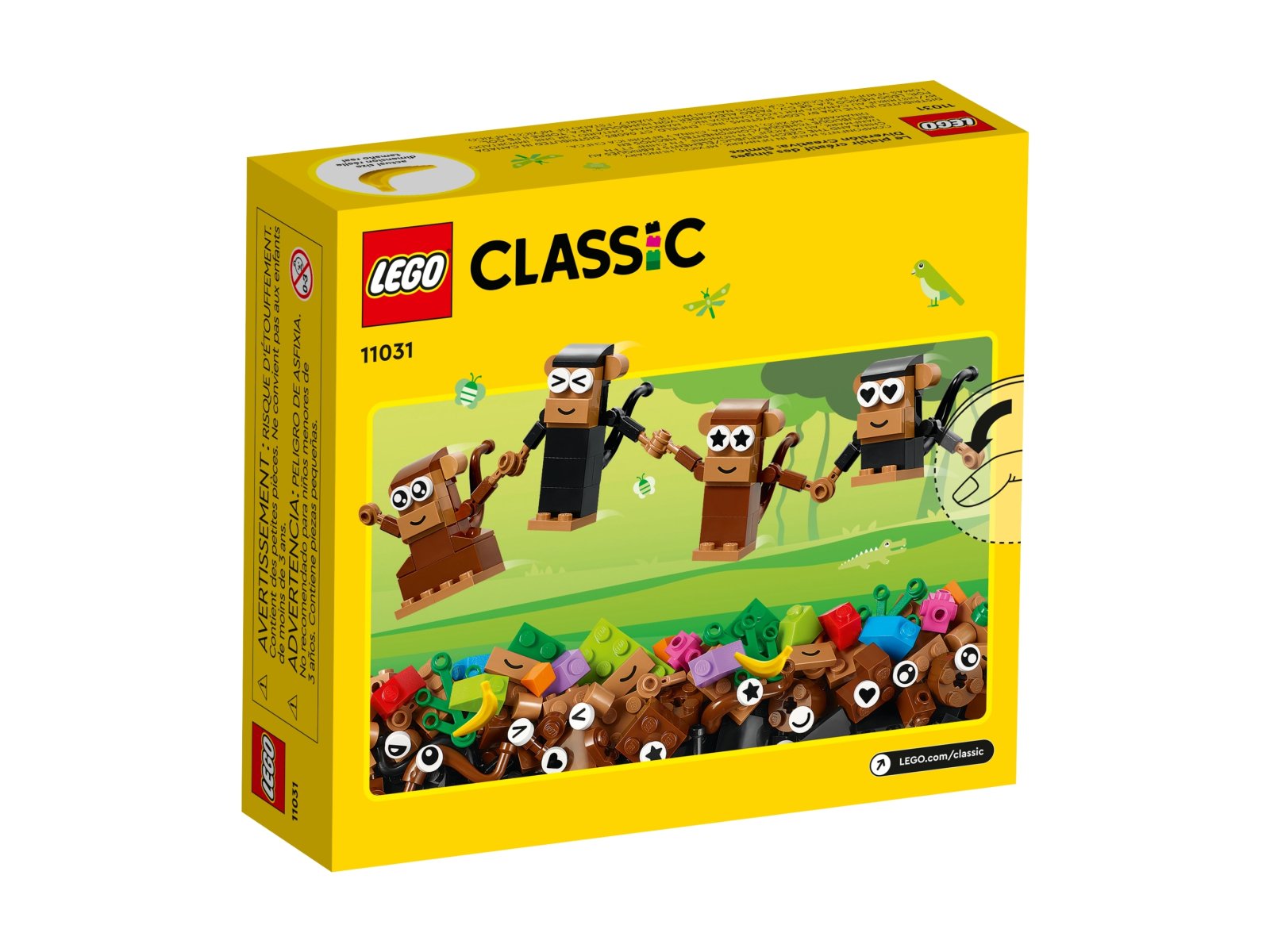LEGO 11031 Kreatywna małpia zabawa