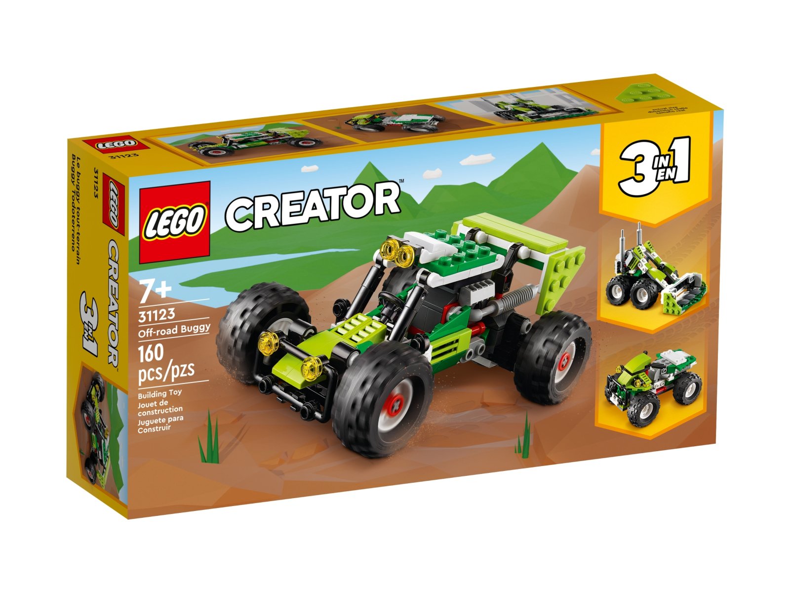 LEGO Creator 3 w 1 Łazik terenowy 31123