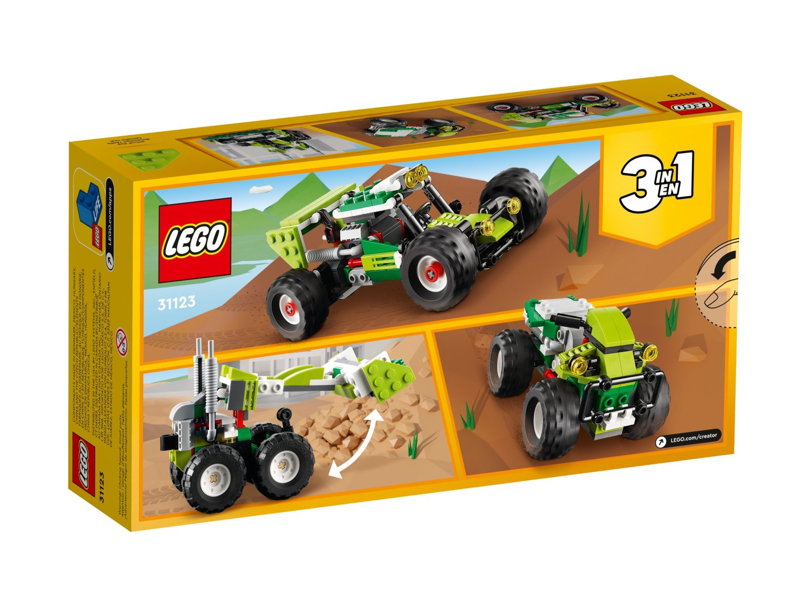 LEGO 31123 Creator 3 w 1 Łazik terenowy