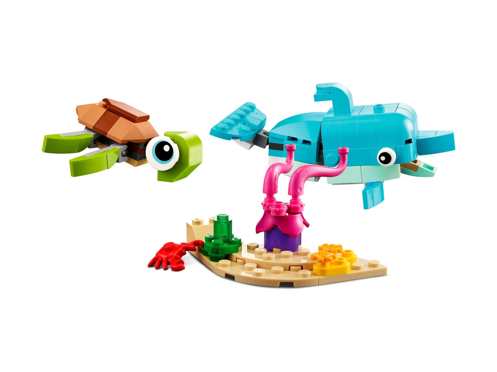 LEGO Creator 3 w 1 Delfin i żółw 31128