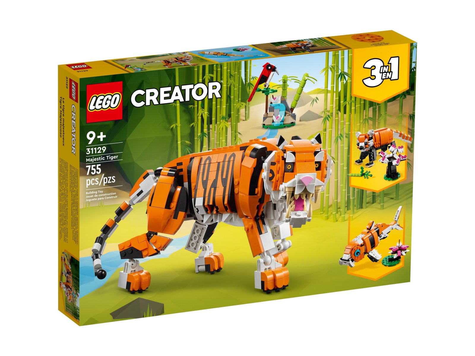 LEGO Creator 3 w 1 Majestatyczny tygrys 31129