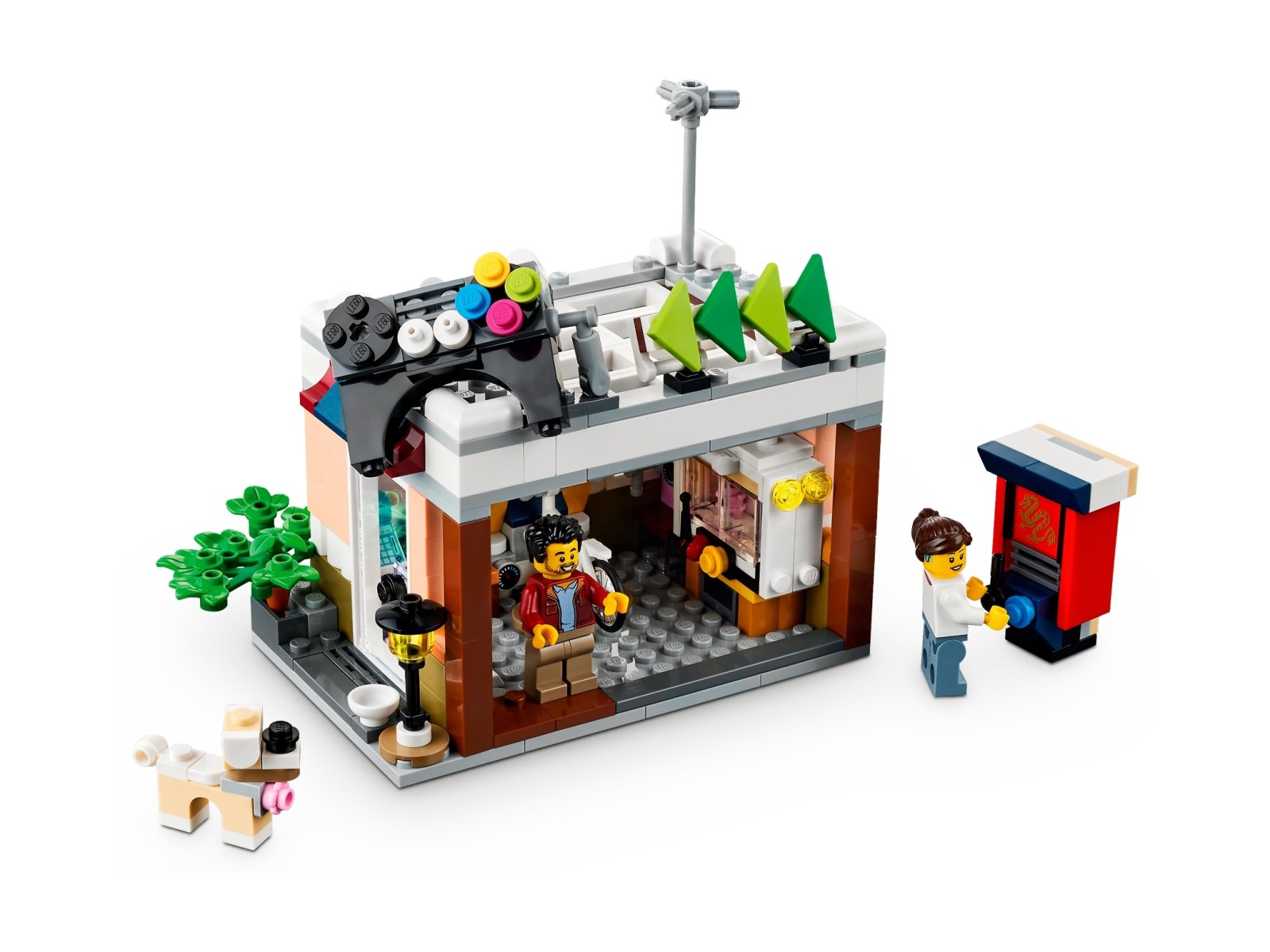 LEGO 31131 Sklep z kluskami w śródmieściu