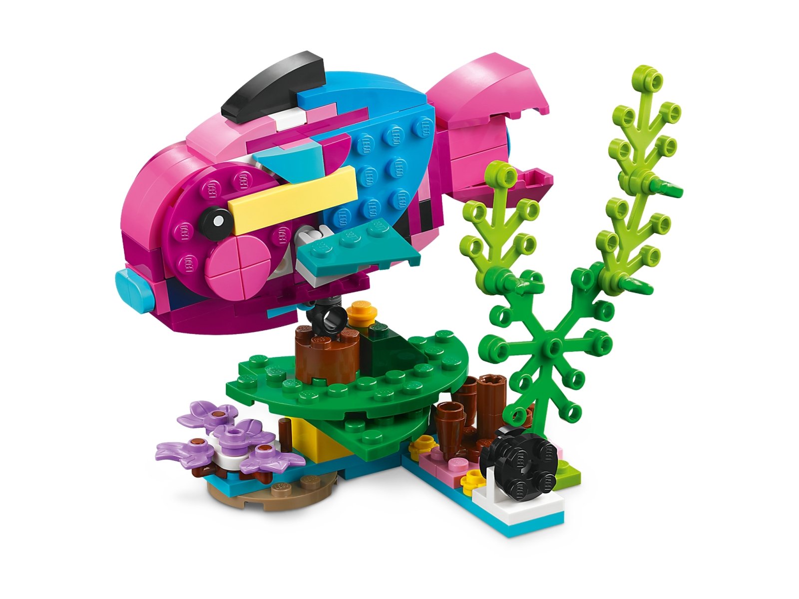 LEGO Creator 3 w 1 Egzotyczna różowa papuga 31144