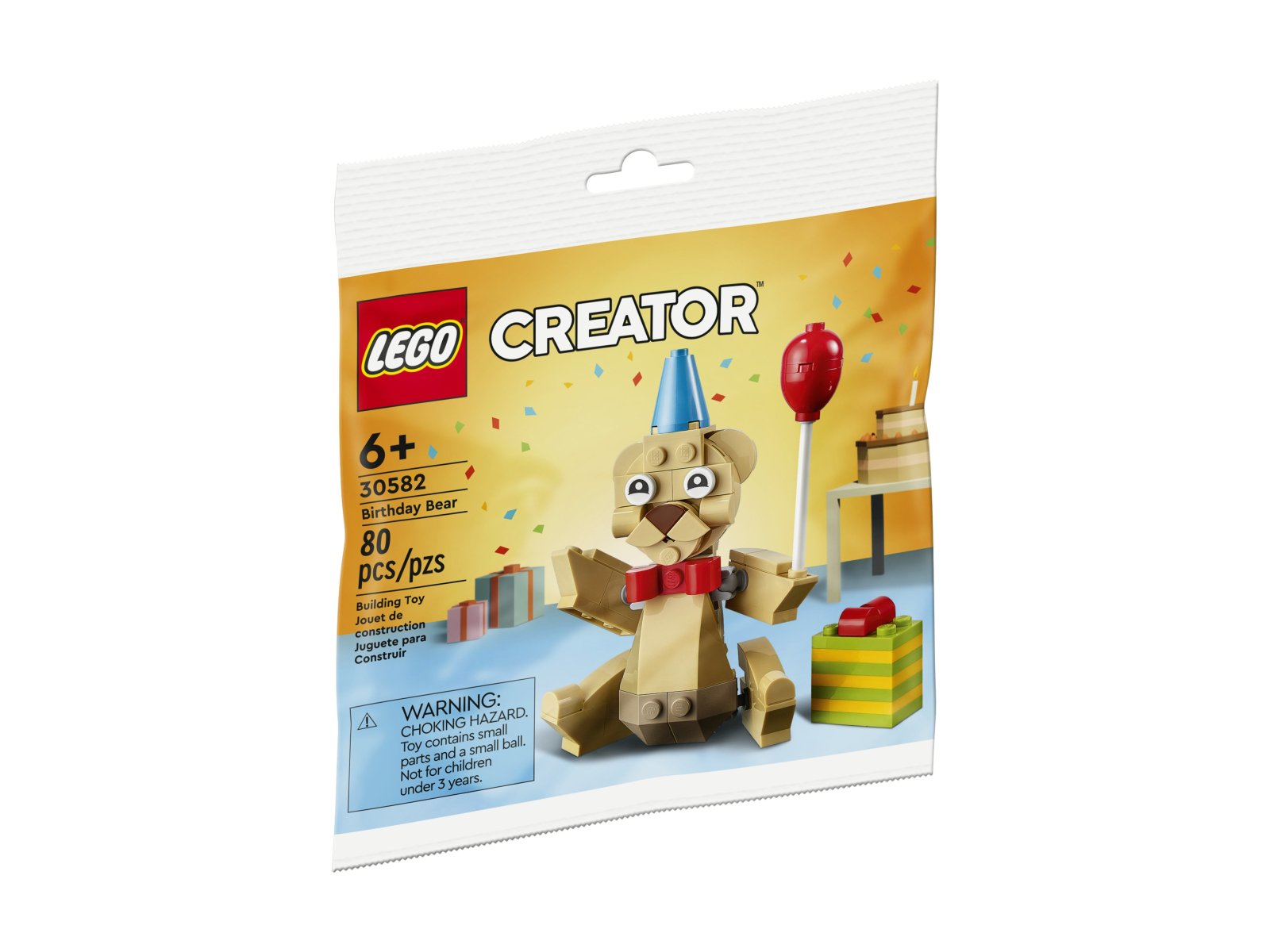 LEGO 30582 Urodzinowy niedźwiedź