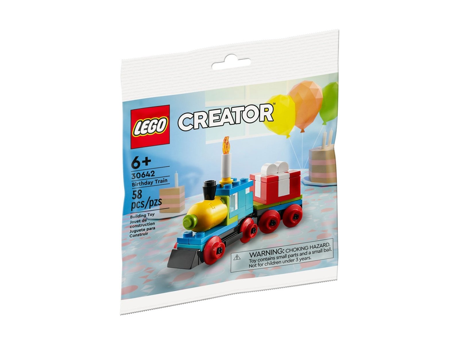 LEGO 30642 Creator Pociąg urodzinowy