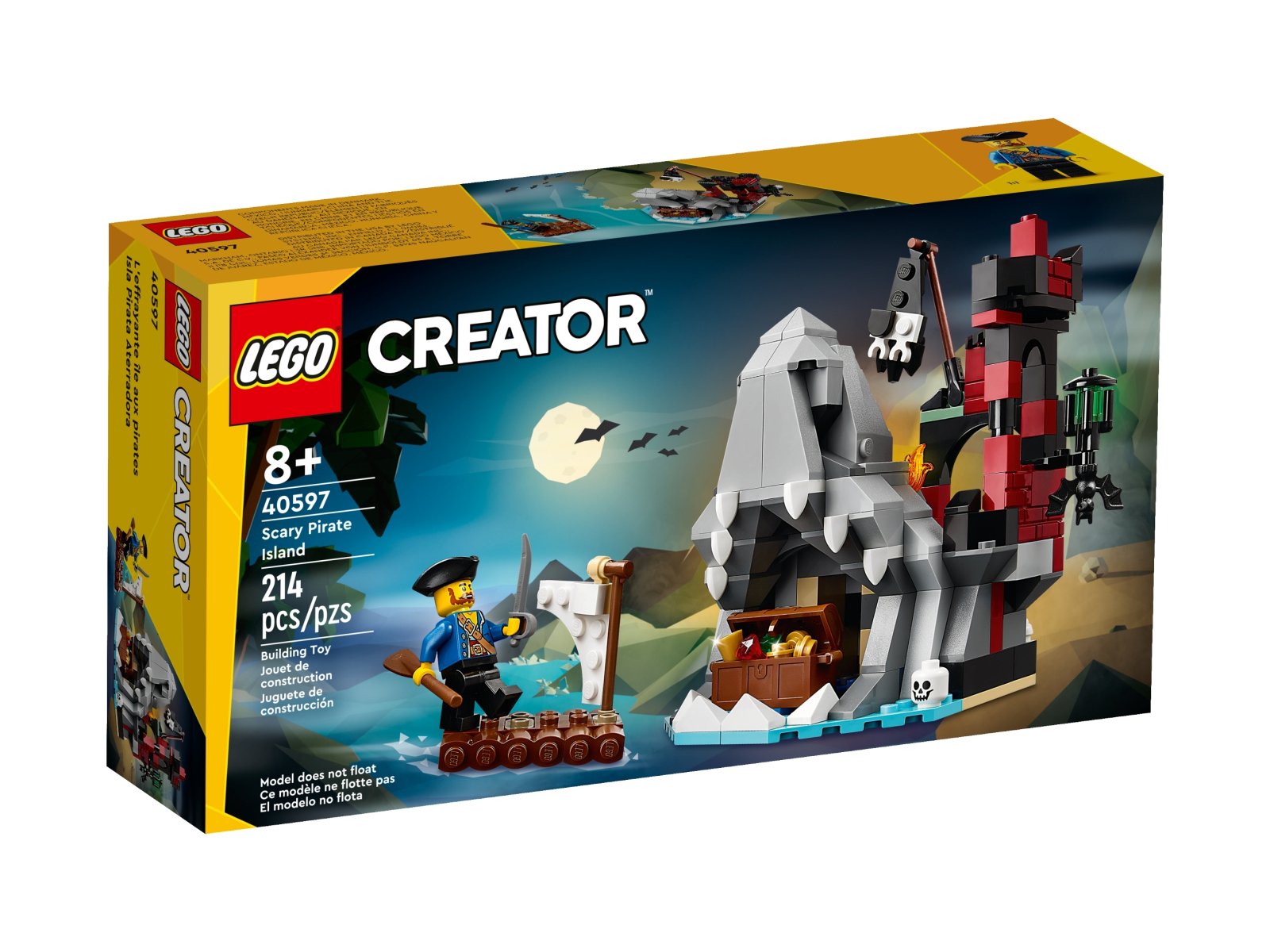 LEGO Creator Straszna wyspa piratów 40597