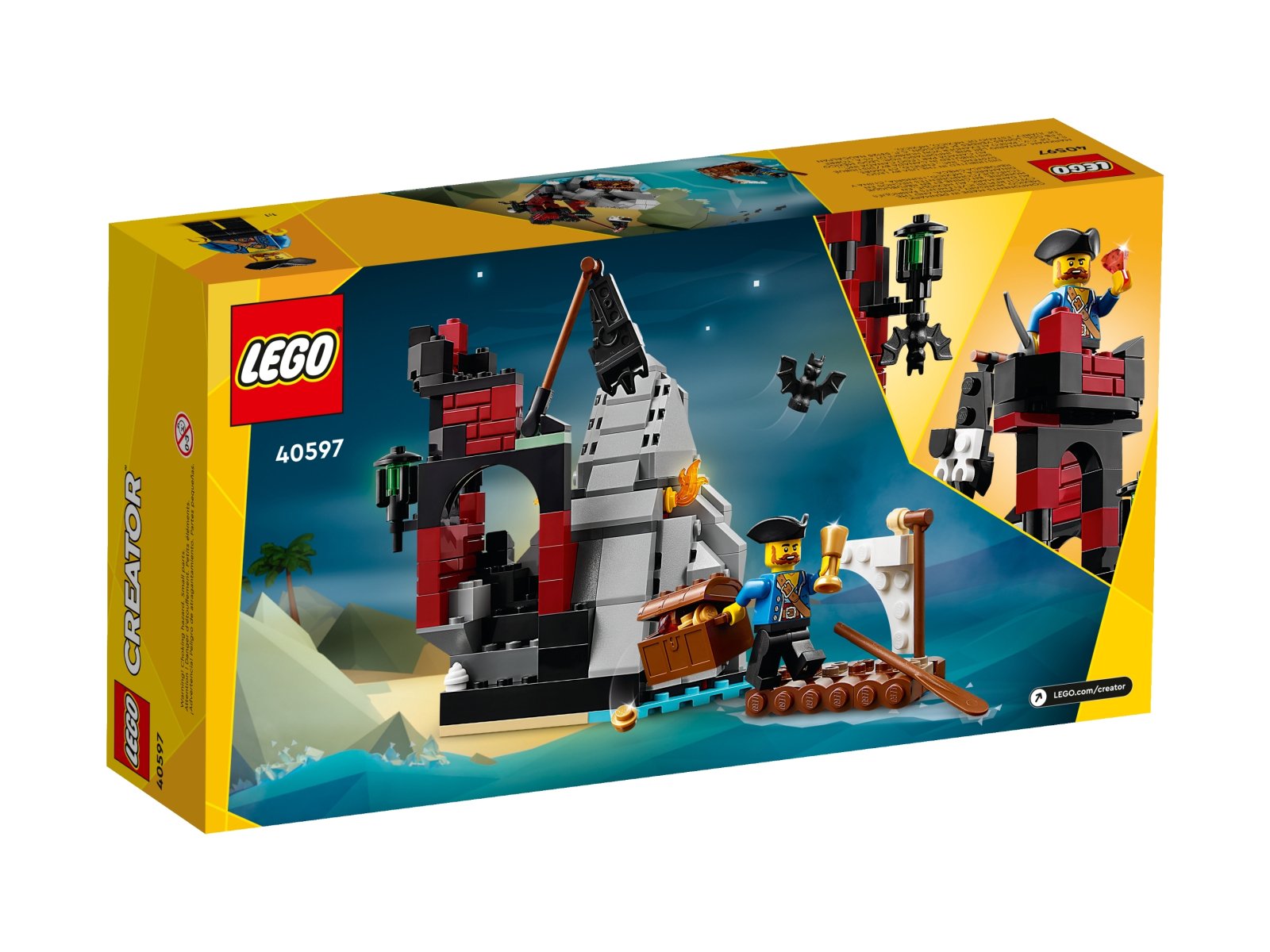LEGO 40597 Creator Straszna wyspa piratów