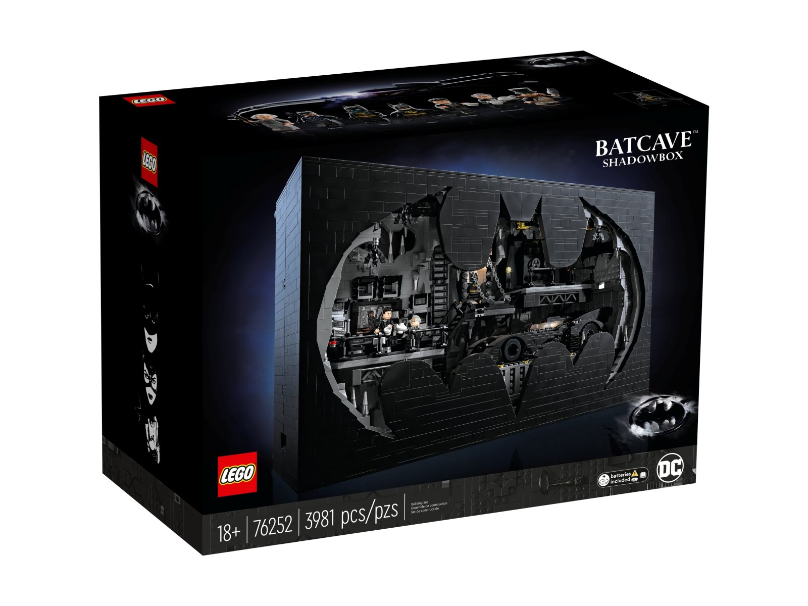 LEGO 76252 DC Jaskinia Batmana™ w ramce