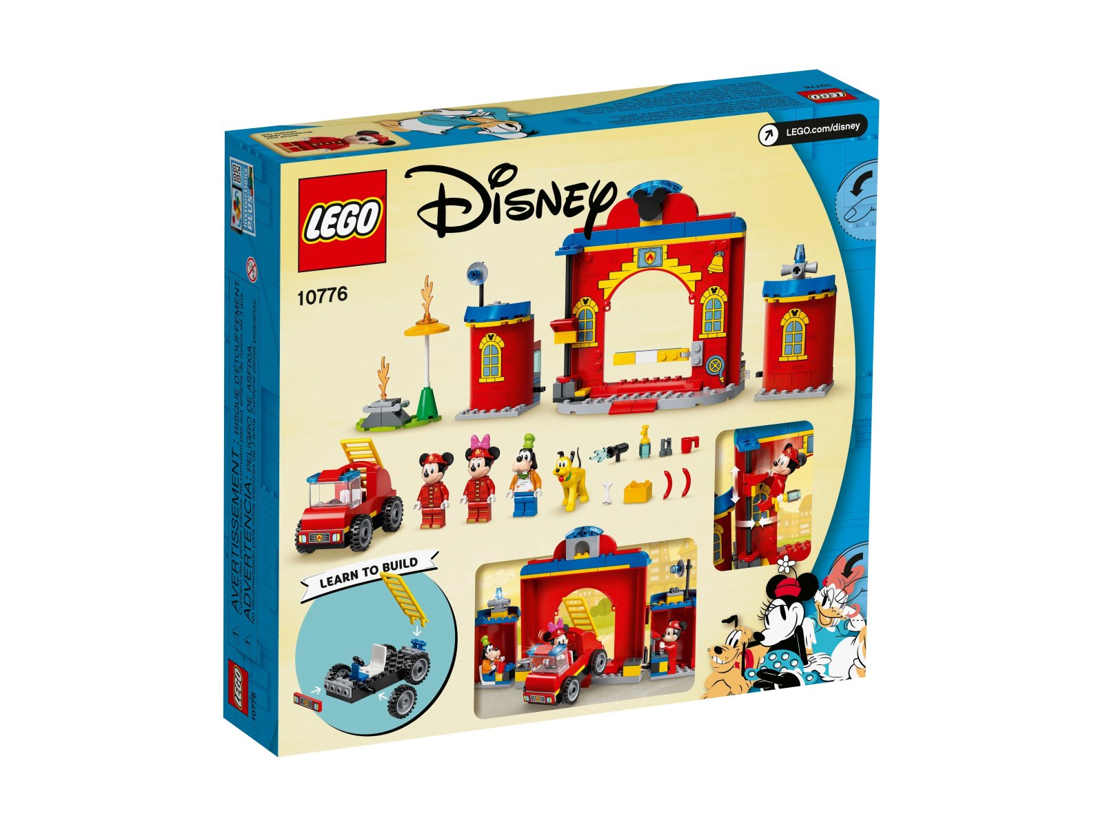 LEGO Disney 10776 Remiza i wóz strażacki Myszki Miki i przyjaciół