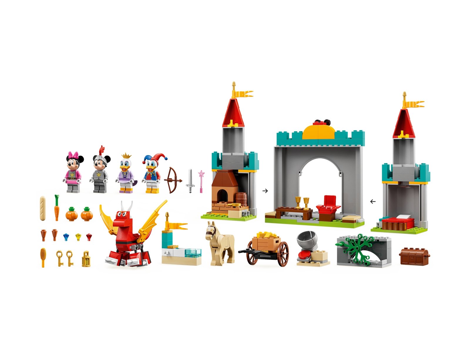 LEGO 10780 Miki i przyjaciele — obrońcy zamku