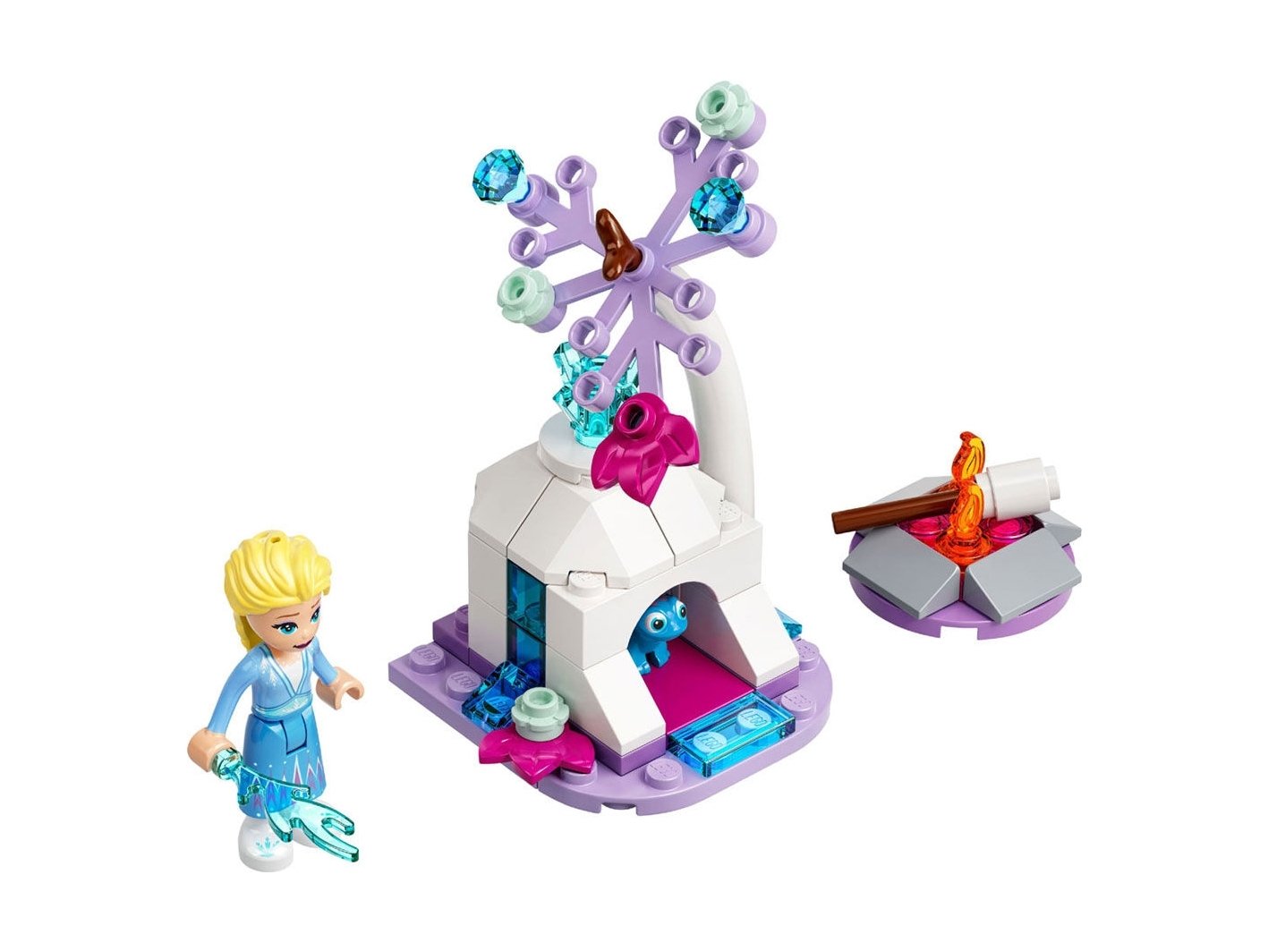 LEGO Disney Leśny biwak Elzy i Bruni 30559
