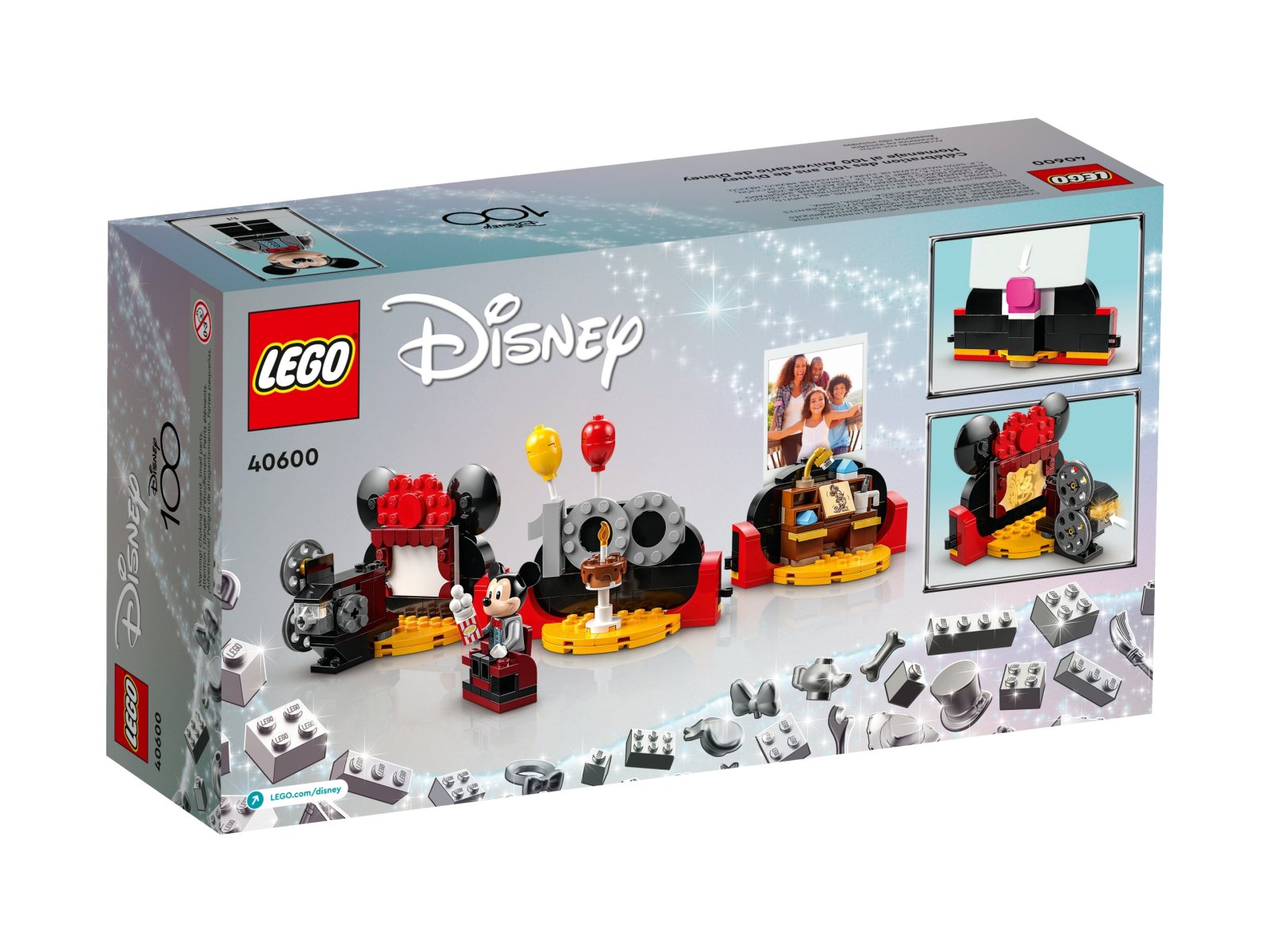 LEGO 40600 Disney Świętowanie stulecia Disneya