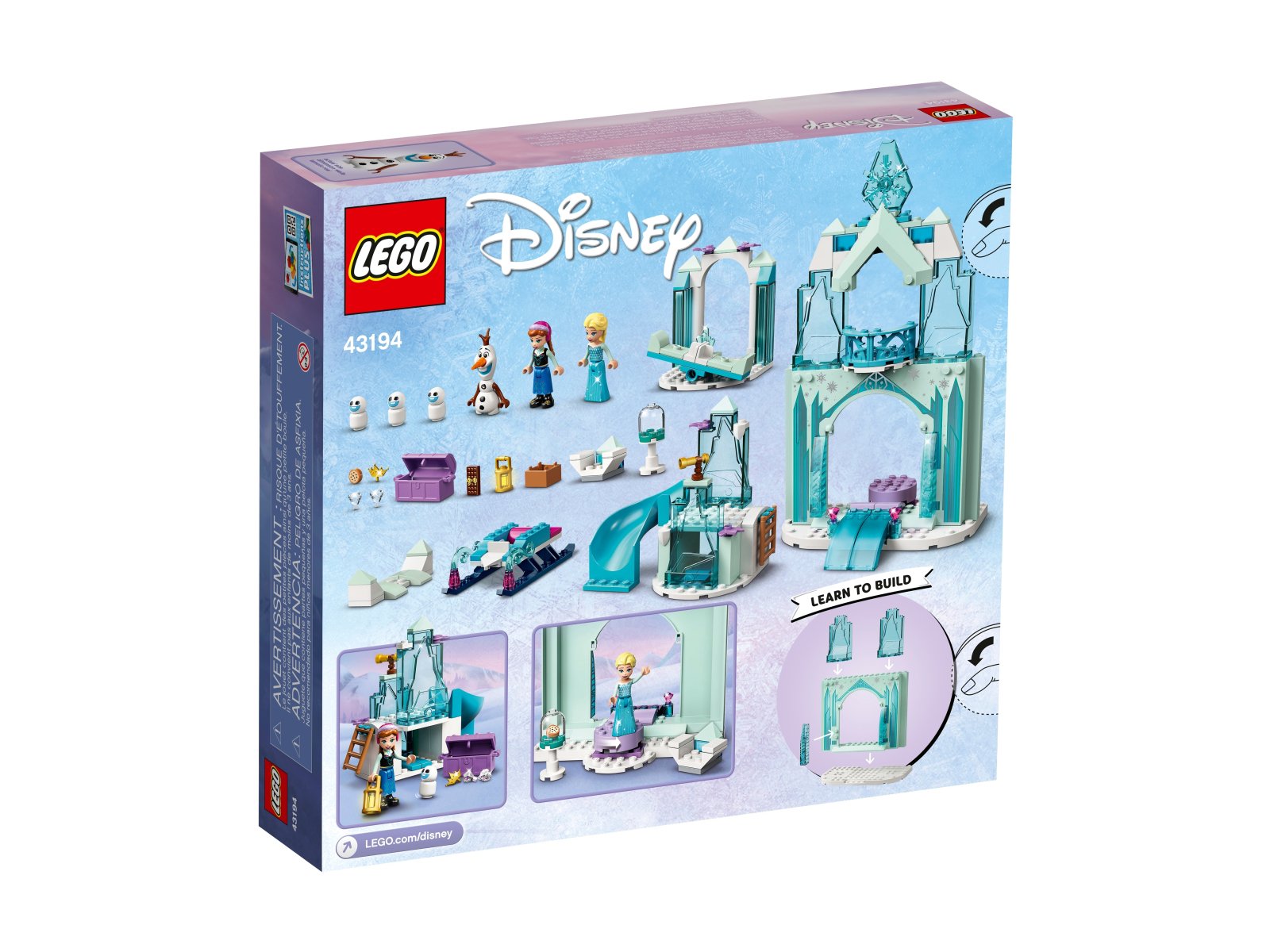 LEGO Disney 43194 Lodowa kraina czarów Anny i Elsy