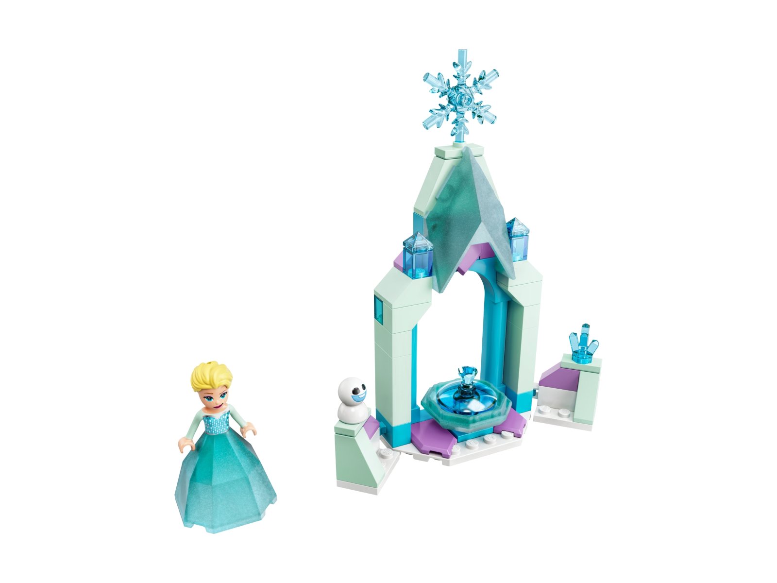 LEGO Disney 43199 Dziedziniec zamku Elzy