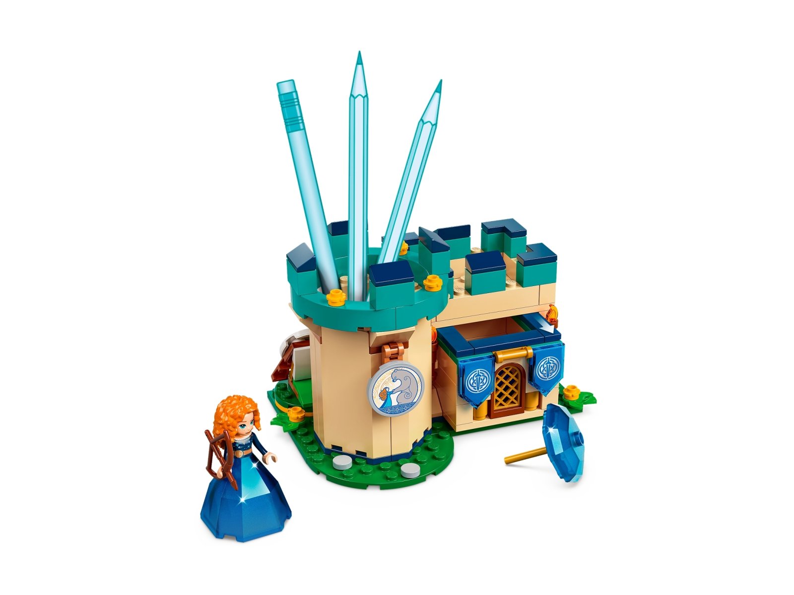 LEGO 43203 Disney Zaklęte twory Aurory, Meridy i Tiany