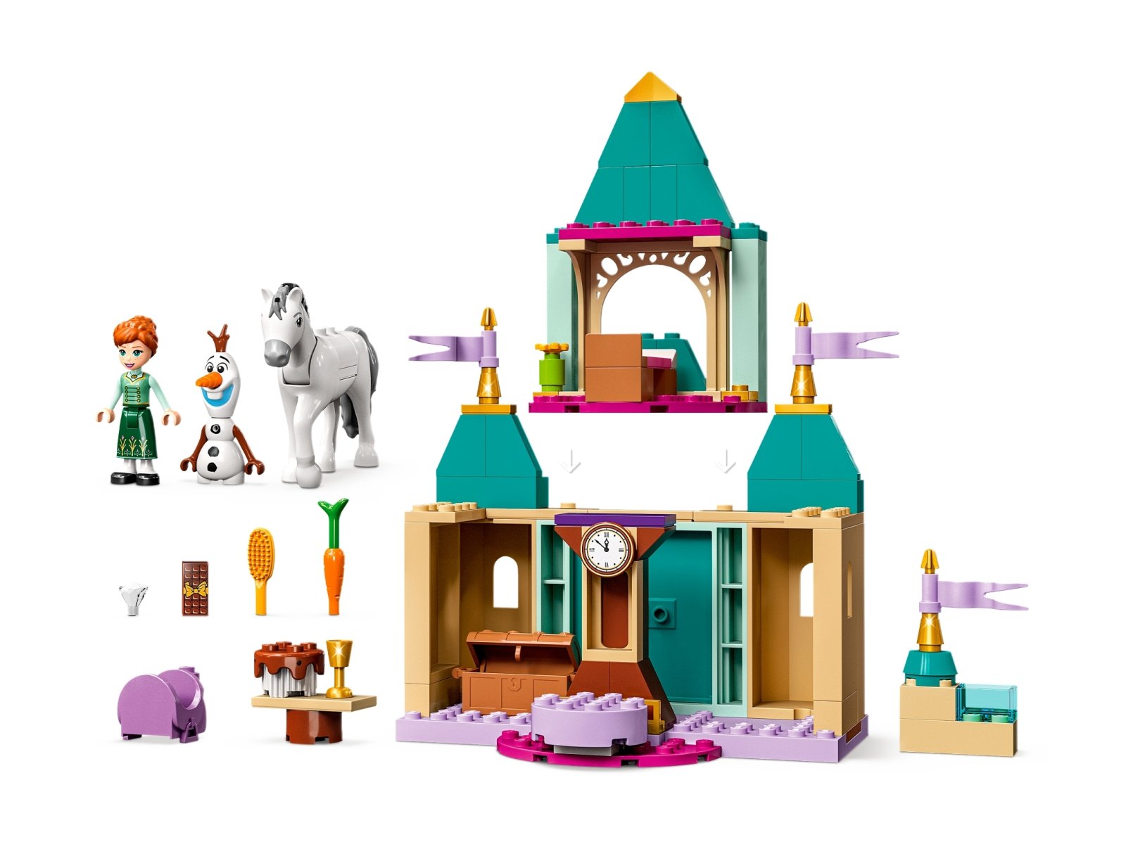 LEGO 43204 Disney Zabawa w zamku z Anną i Olafem