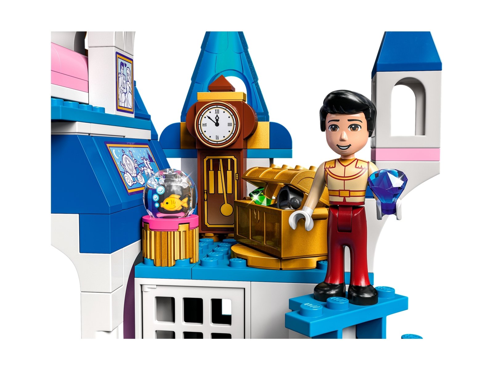 LEGO 43206 Disney Zamek Kopciuszka i księcia z bajki