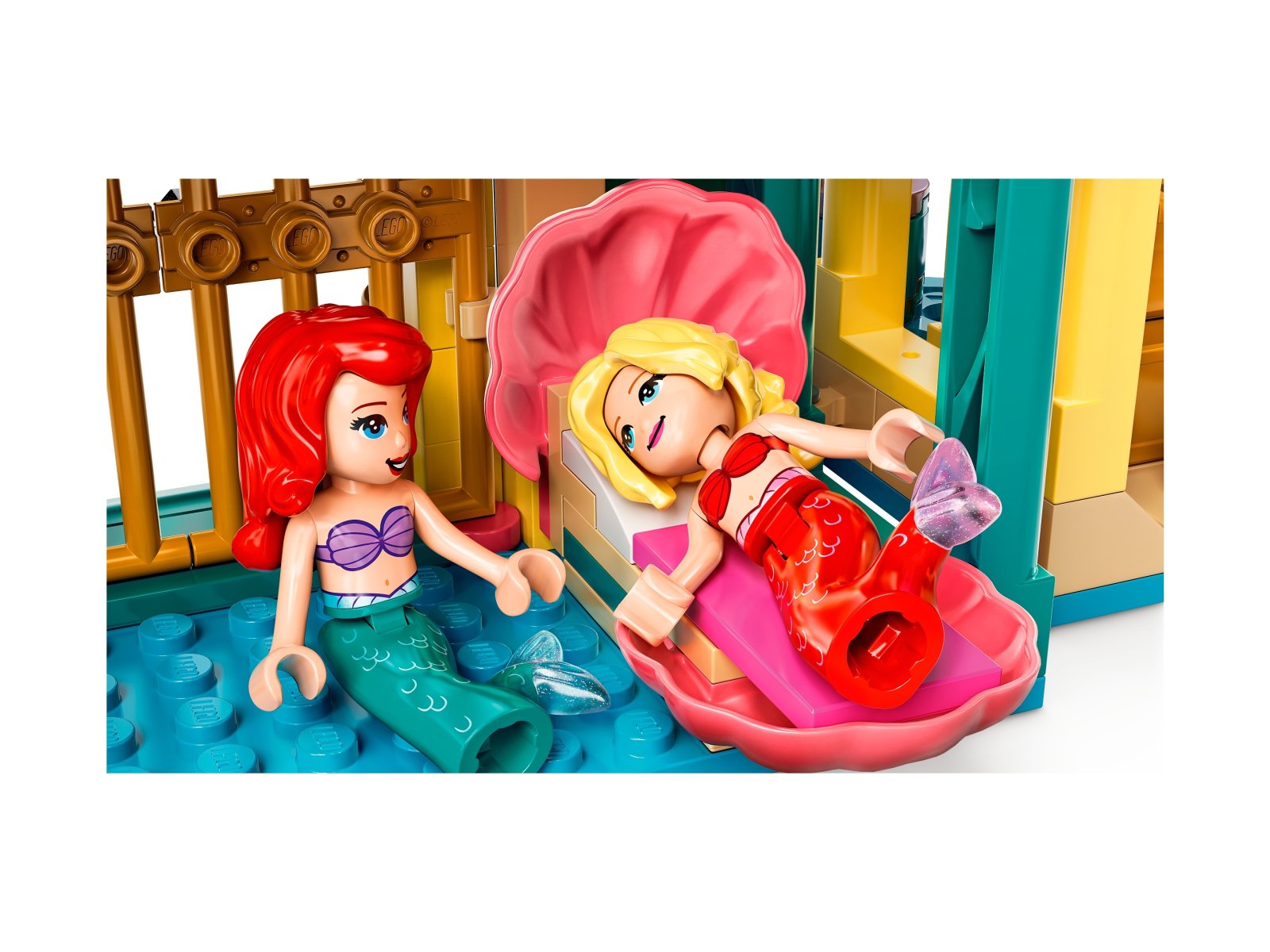 LEGO 43207 Disney Podwodny pałac Arielki