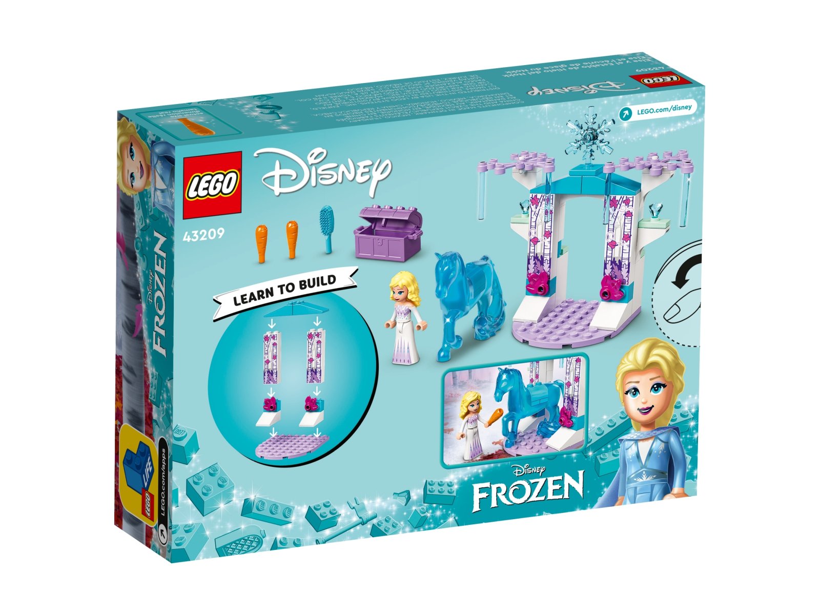 LEGO Disney Elza i lodowa stajnia Nokka 43209