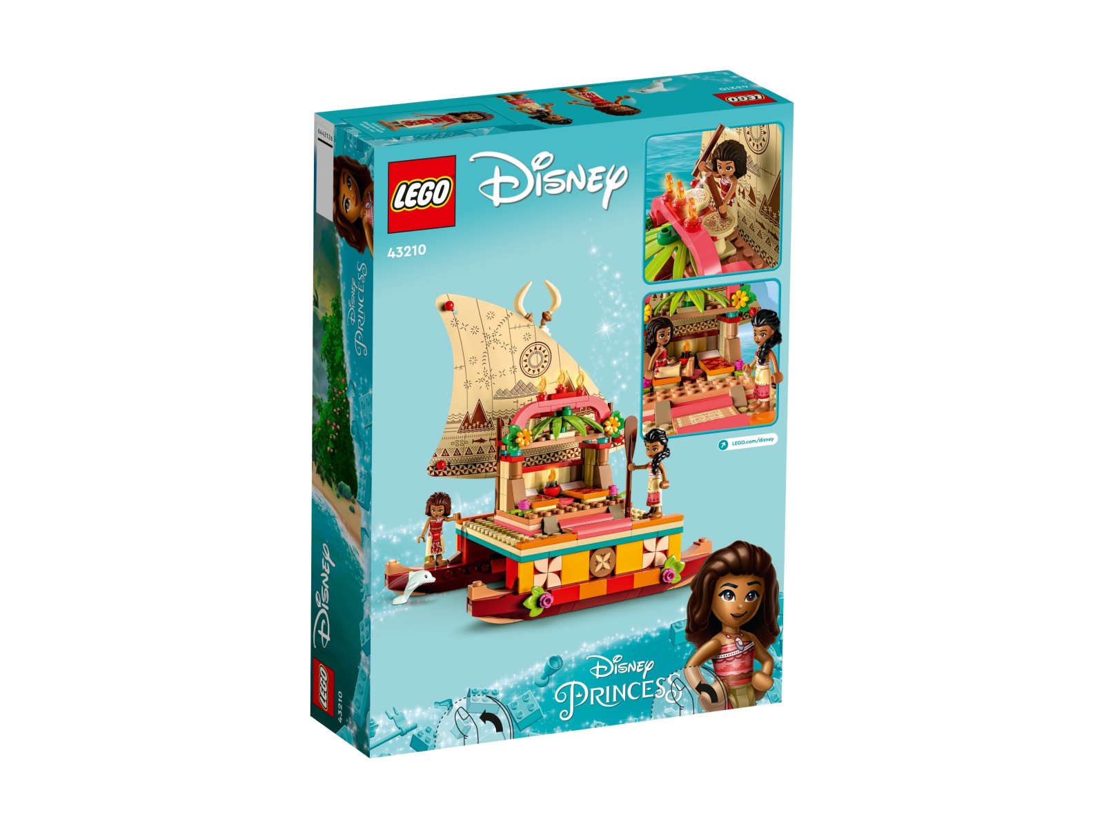 LEGO Disney Katamaran Vaiany 43210