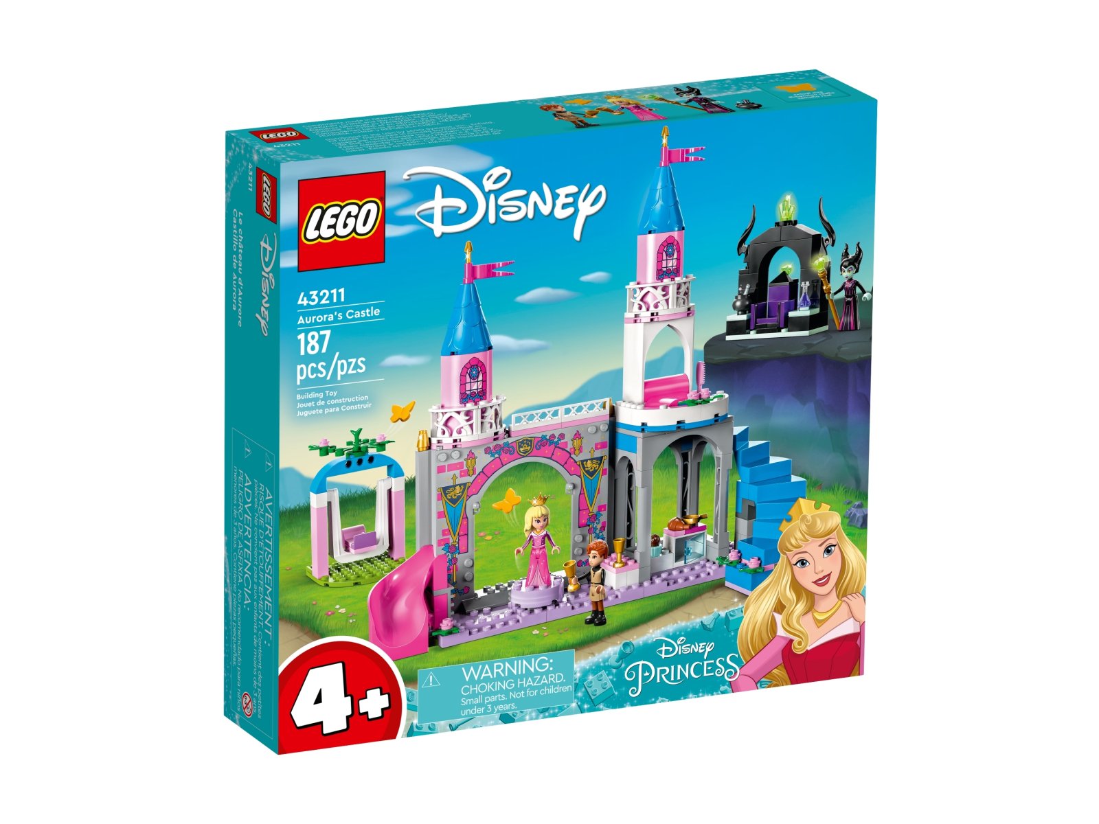LEGO 43211 Disney Zamek Aurory