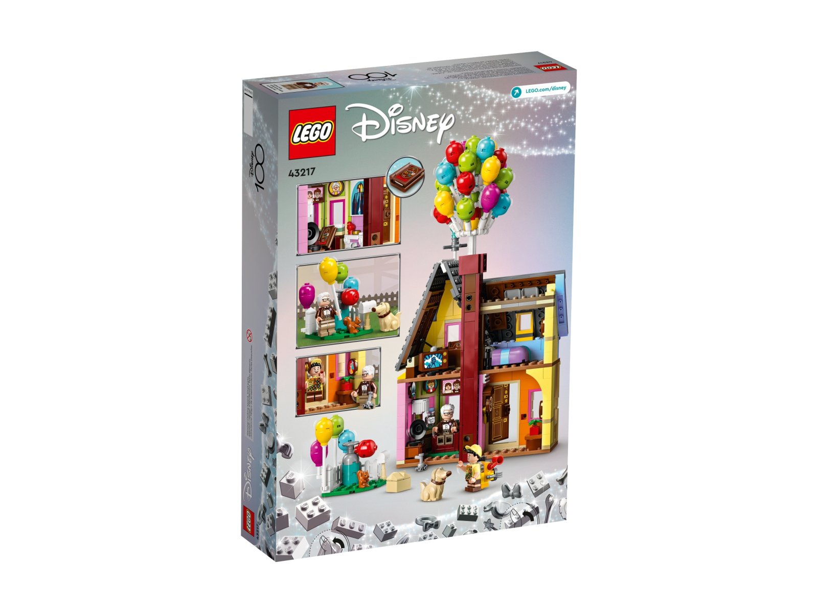 LEGO Disney Dom z bajki „Odlot” 43217