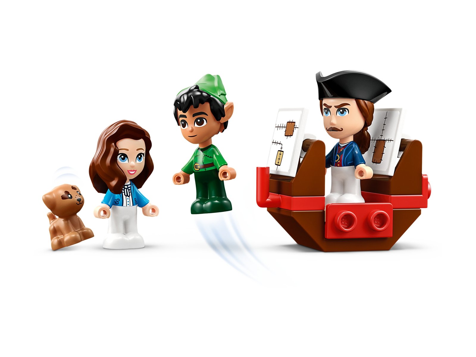 LEGO Disney Książka z przygodami Piotrusia Pana i Wendy 43220