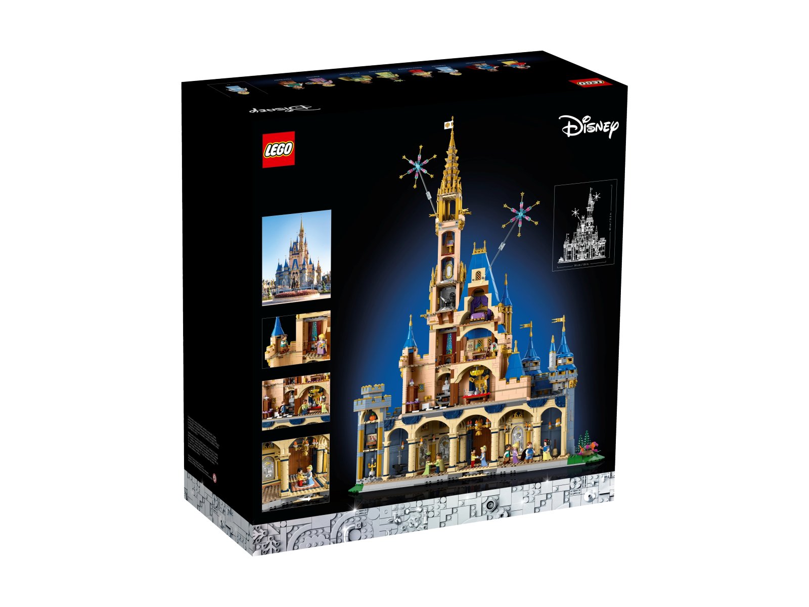 LEGO 43222 Zamek Disneya