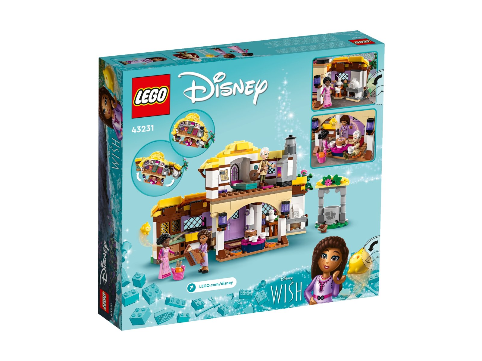LEGO Disney Chatka Ashy 43231