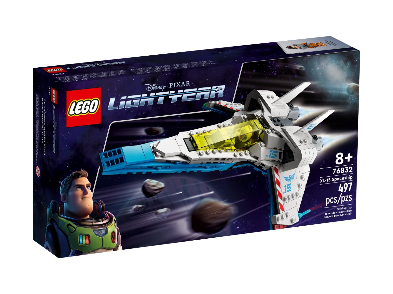 LEGO 76832 Statek kosmiczny XL-15