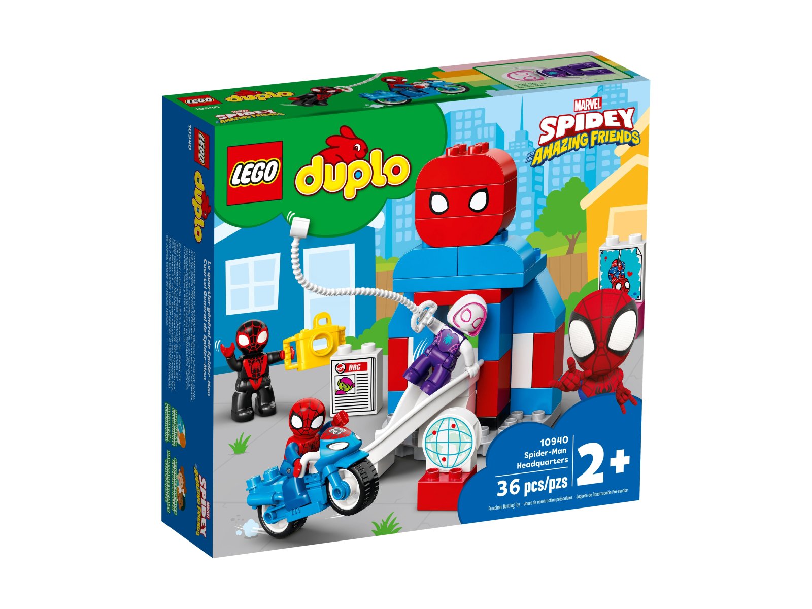LEGO Duplo Kwatera główna Spider-Mana 10940