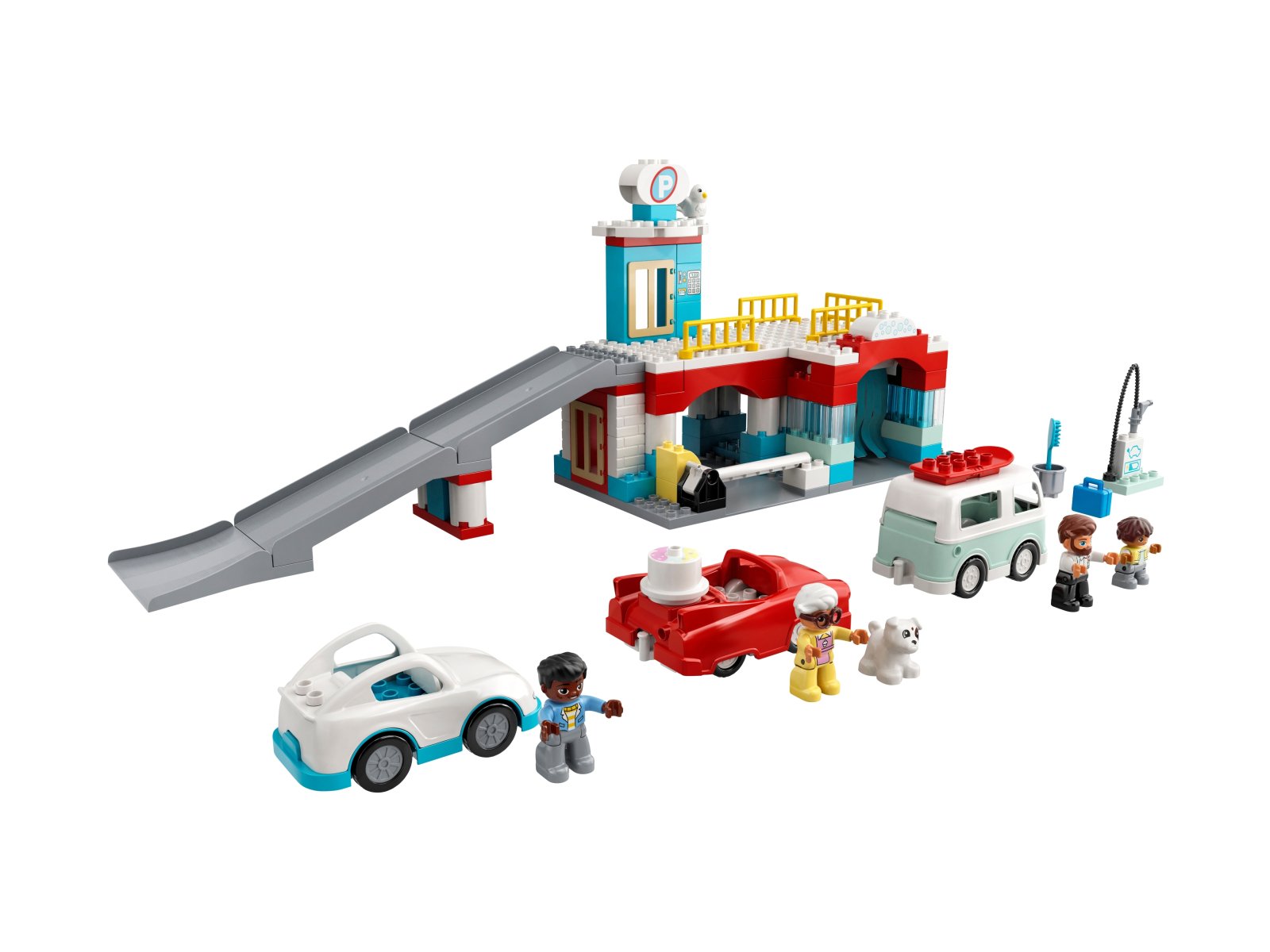 LEGO 10948 Parking piętrowy i myjnia samochodowa
