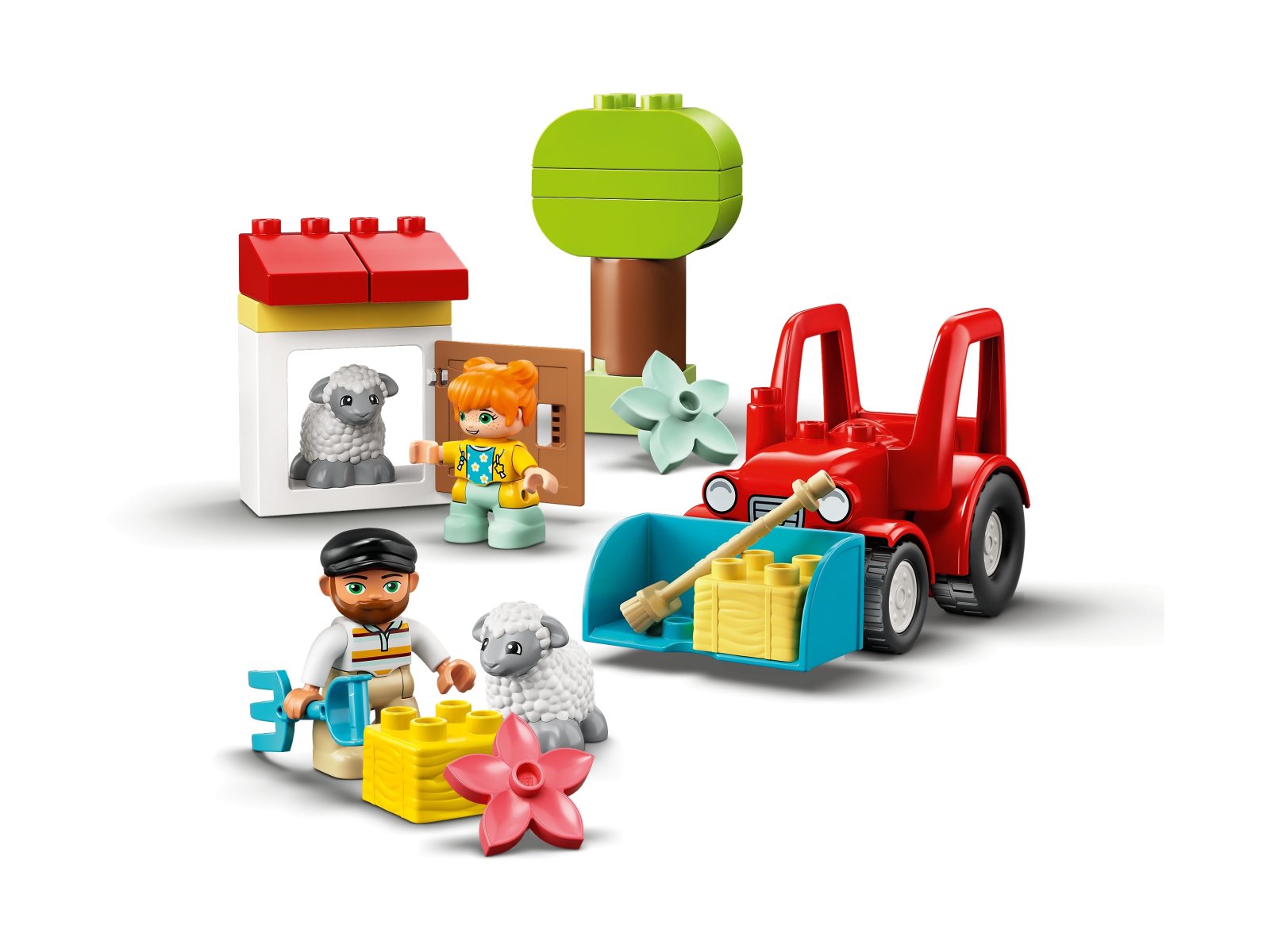 LEGO 10950 Duplo Traktor i zwierzęta gospodarskie