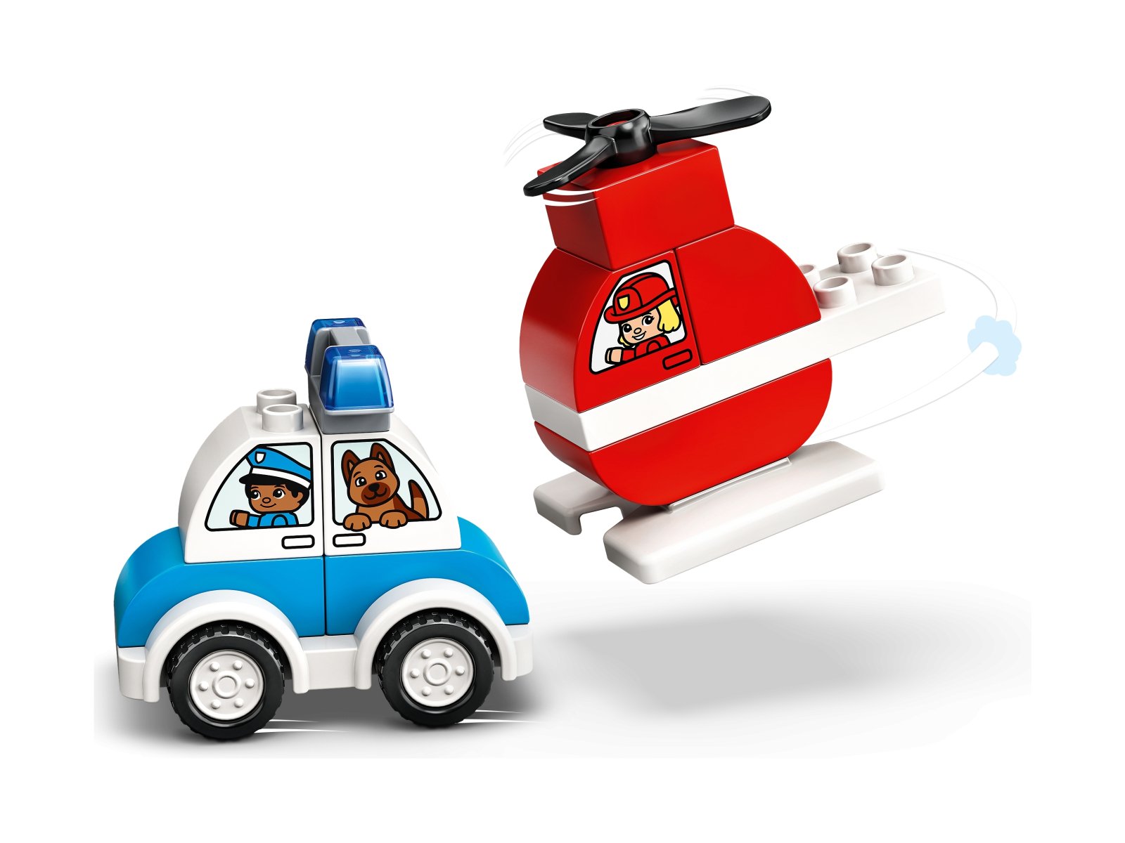 LEGO 10957 Helikopter strażacki i radiowóz