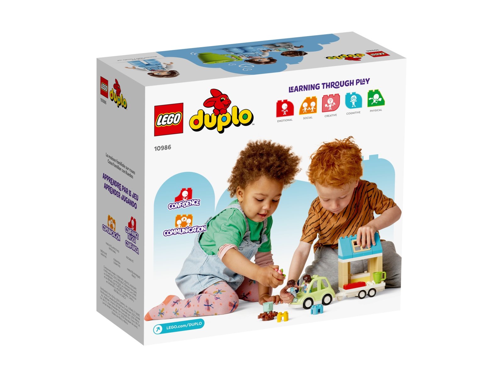 LEGO 10986 Duplo Dom rodzinny na kółkach