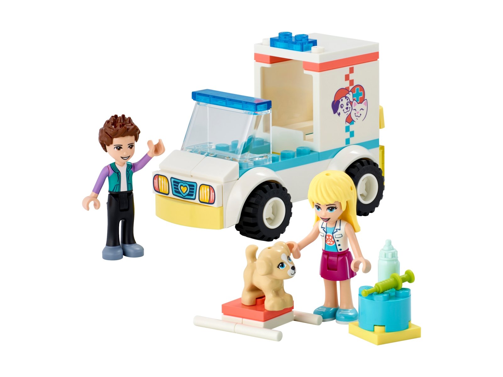 LEGO 41694 Friends Karetka kliniki dla zwierzątek
