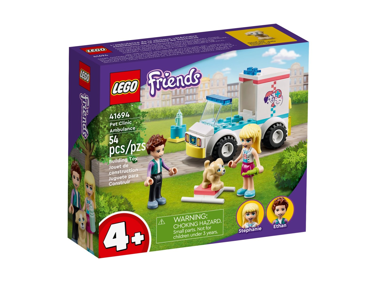 LEGO Friends 41694 Karetka kliniki dla zwierzątek