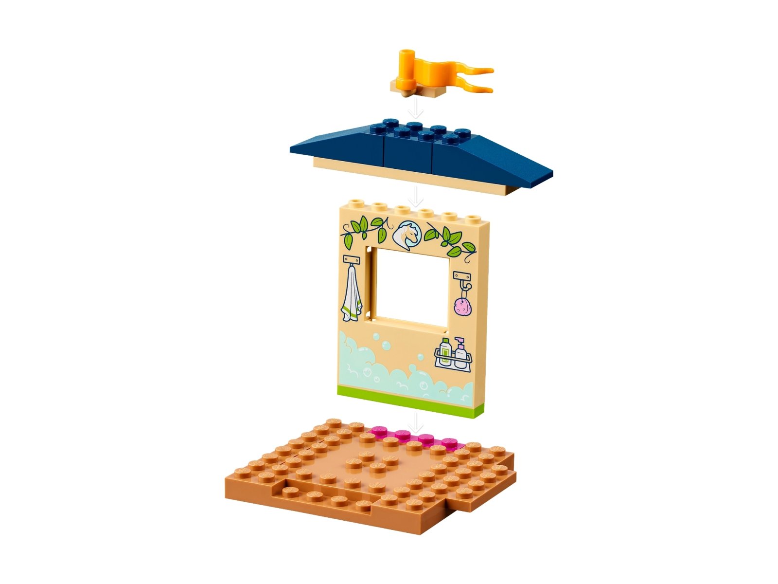 LEGO Friends Kąpiel dla kucyków w stajni 41696