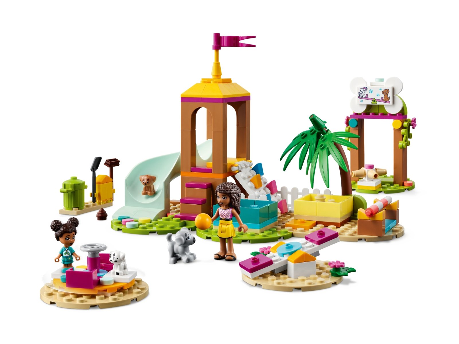 LEGO 41698 Friends Plac zabaw dla zwierzątek