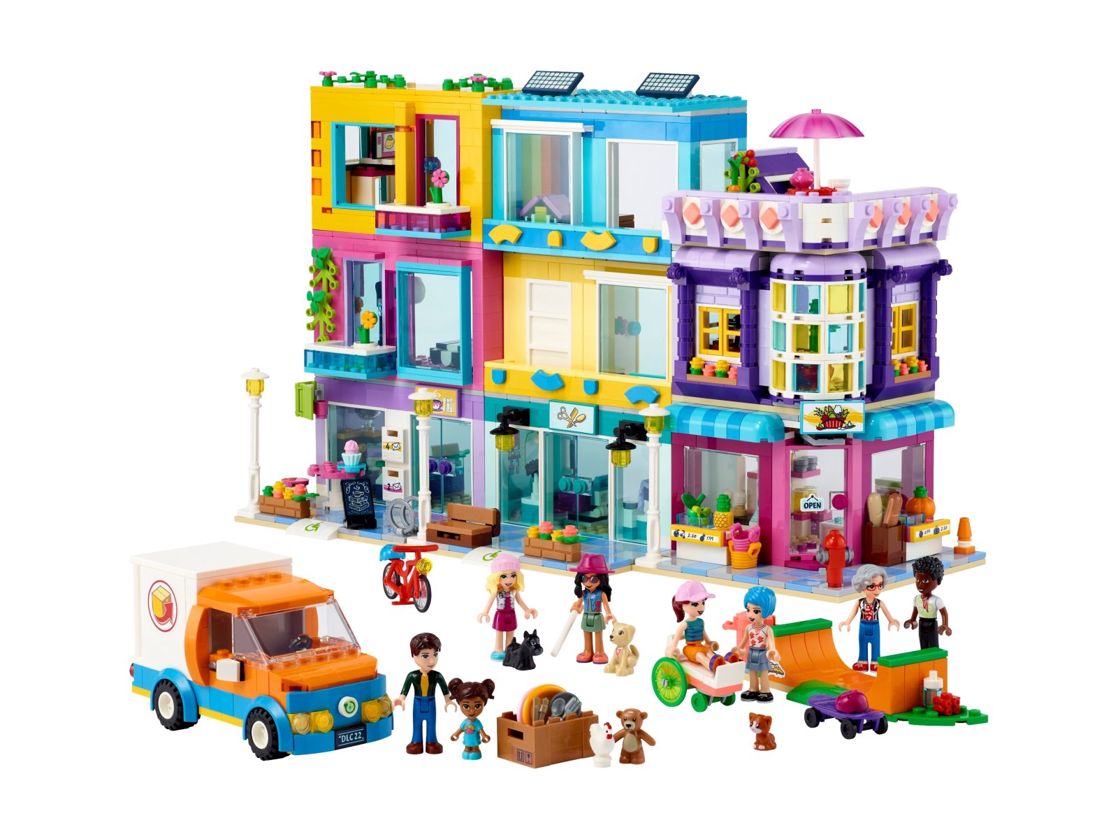 LEGO 41704 Friends Budynki przy głównej ulicy